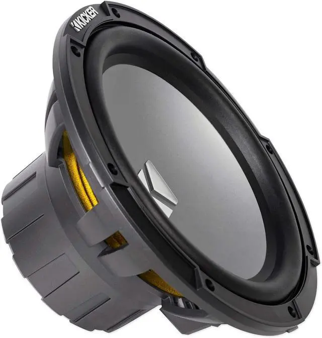 Alt view image 3 of 7 - KICKER 45KMF102 10" 350w Peak/175w RMS Marine Boat Subwoofer Freeair Sub KMF12 Bundle with Rockville RPB2-BLACK Portable Bluetooth Speaker (2 Items)