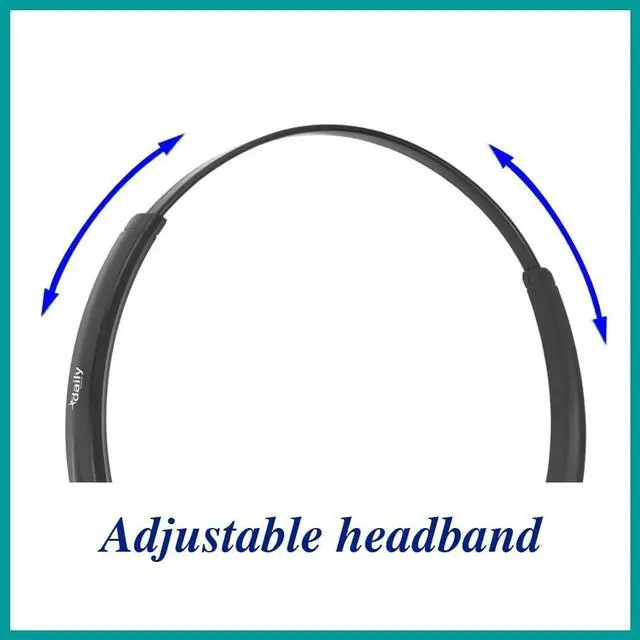 Alt view image 2 of 7 - Polycom Phone Headset Noise Cancelling Mic RJ9 U10P Bottom Cable Compatible with Polycom VVX, Shoretel, Nortel (Avaya) Phones
