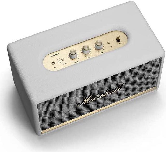 Marshall Stanmore II Wireless Bluetooth Speaker, White - NEW Pro