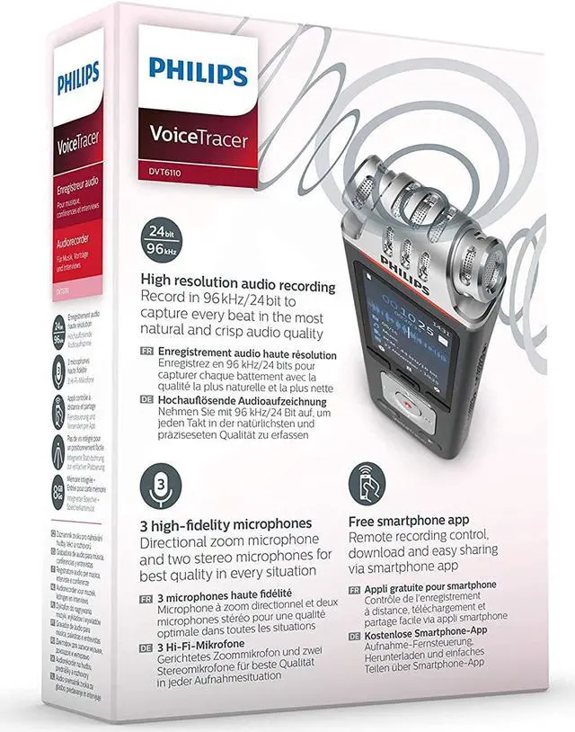 Alt view image 4 of 7 - DVT6110 Voicetracer Digital