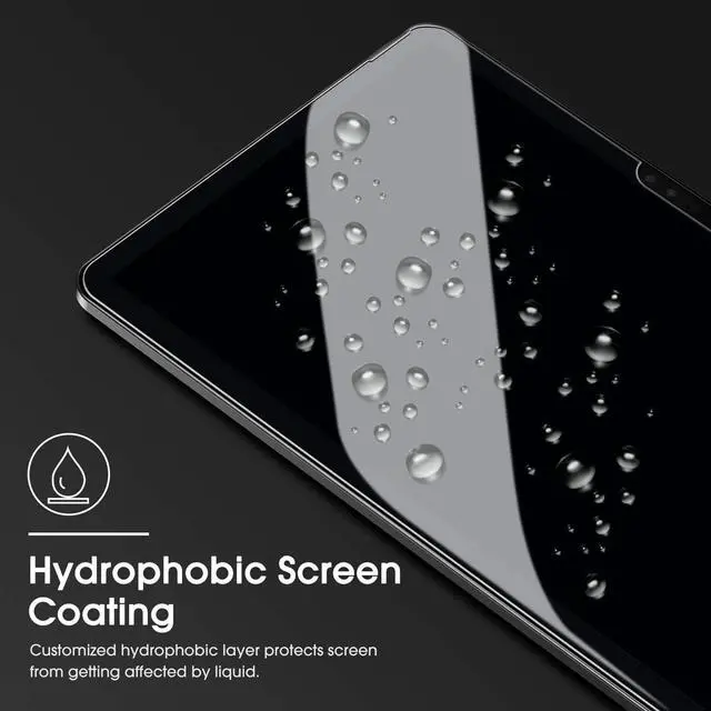 Alt view image 6 of 7 - Screen Protector Compatible with Surface Pro 7 Plus/Surface Pro 7/Surface Pro 6/ Surface Pro 5/Surface Pro 4 - [Tempered Glass] [High Responsivity] [Scratch Resistant] [High Definition]