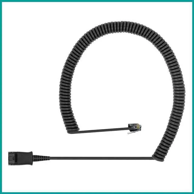 Alt view image 5 of 7 - Office Phone Headset HD Voice for Aastra Avaya Allworx AltiGen Digium IPitomy Telephones, RJ9 & 3.5mm Adapter Cable (Binaural)