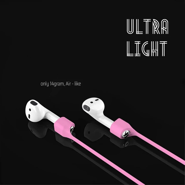 Alt view image 5 of 7 - Ultra Strong Magnetic Airpod Pro Strap Anti-Lost Cord Sports Lanyard Compatible with Airpods 3rd 2nd Generation Pro 3 2 1 (Pink)