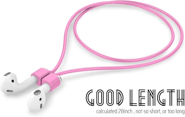 Alt view image 7 of 7 - Ultra Strong Magnetic Airpod Pro Strap Anti-Lost Cord Sports Lanyard Compatible with Airpods 3rd 2nd Generation Pro 3 2 1 (Pink)