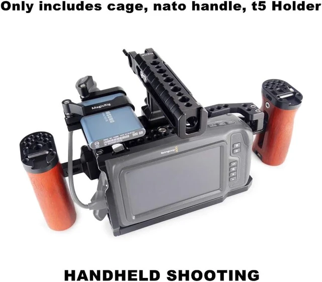Alt view image 6 of 7 - Camera Cage Kit for Blackmagic Pocket Cinema Camera 4K & 6K