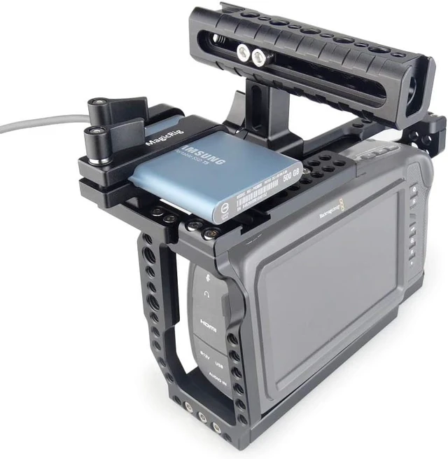 Alt view image 7 of 7 - Camera Cage Kit for Blackmagic Pocket Cinema Camera 4K & 6K