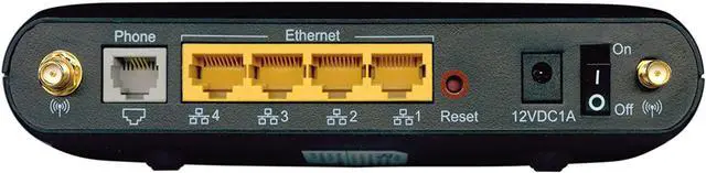 Alt view image 2 of 4 - Actiontec 300 Mbps Wireless-N ADSL Modem Router (GT784WN)