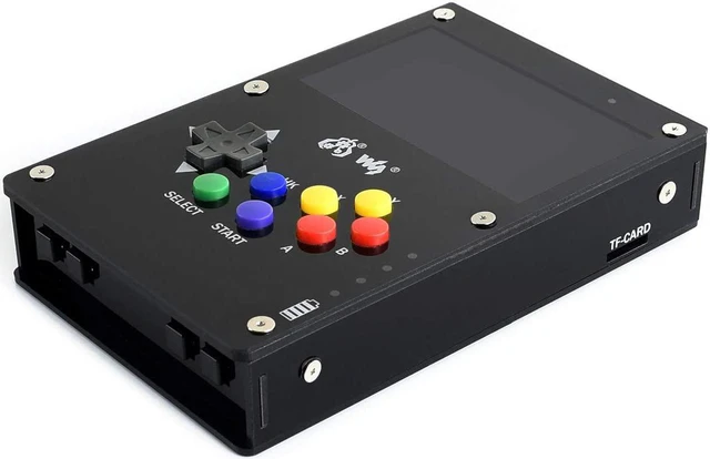 Alt view image 5 of 7 - Waveshare GamePi43 Portable Video Game Console Compatible with Raspberry Pi B+/2B/3B/3B+ 4.3inch IPS Display 800×480 Pixels Raspberry Pi 3B+ Included