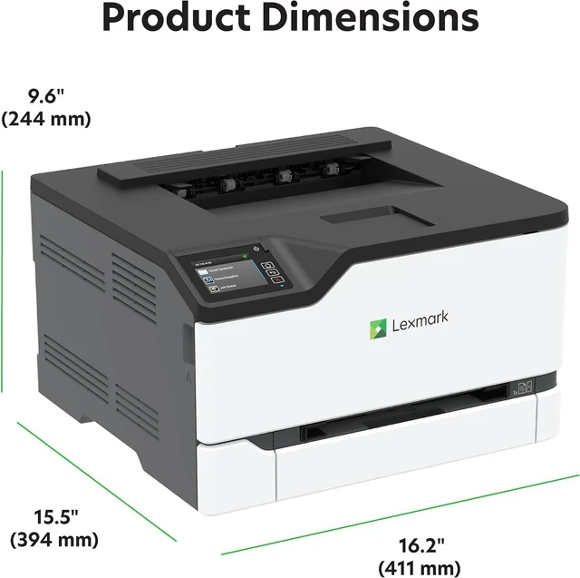 Alt view image 5 of 7 - Lexmark C3426dw Colour Laser Printer with Interactive Touch Screen, Full-Spectrum Security and Print Speed up to 26 ppm (40N9310)