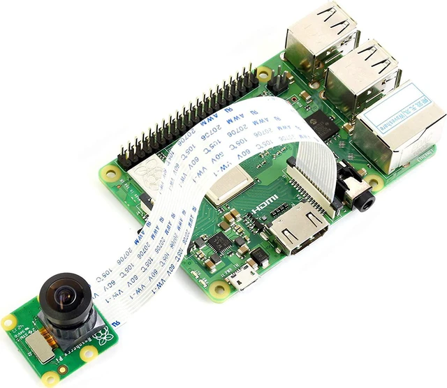 Alt view image 4 of 7 - Waveshare IMX219 Camera Module, Compatible with Raspberry Pi 5/4/CM5/CM4, 160 Degree FoV, with 8-megapixel IMX219 Sensor and Features 160 Degree Field of View.