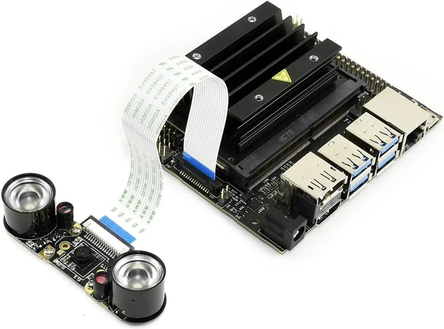 Alt view image 7 of 7 - waveshare Camera IMX219 Sensor 8 Megapixels Infrared Night Vision 77° FOV Compatible with CM3/3+/4 Supports Jetson Nano/Jetson Xavier NX