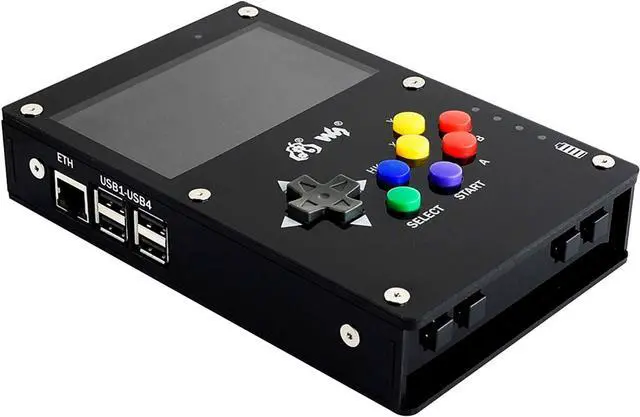 Alt view image 2 of 7 - GamePi43 Accessories Kit for Raspberry Pi 4B/3B+/3B/2B/B+ Portable Retro Video Handheld Game Console with 4.3inch IPS Display 800x480 Pixel 60 fps Smooth Gaming Experience Speaker Earphone Jack
