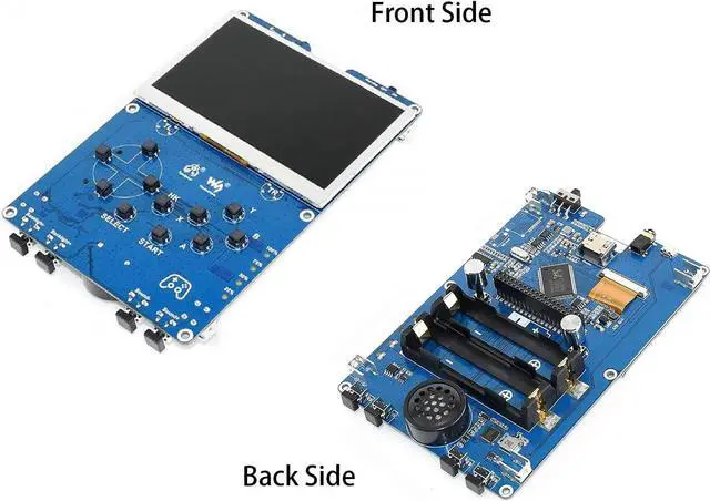 Alt view image 5 of 7 - GamePi43 Accessories Kit for Raspberry Pi 4B/3B+/3B/2B/B+ Portable Retro Video Handheld Game Console with 4.3inch IPS Display 800x480 Pixel 60 fps Smooth Gaming Experience Speaker Earphone Jack