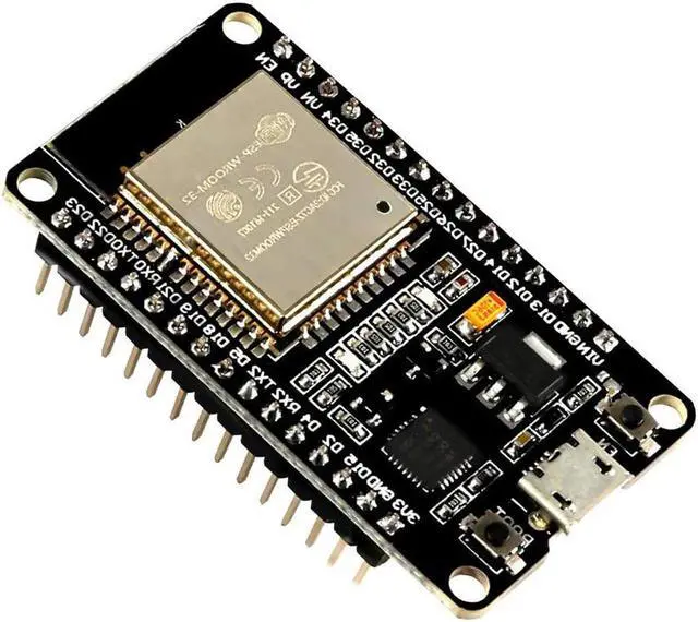 Alt view image 7 of 7 - 10PCS ESP32S ESP32 ESP-WROOM-32 Development Board 2.4GHz Dual-Core WiFi +Bluetooth 2 Function Microcontroller for Arduino
