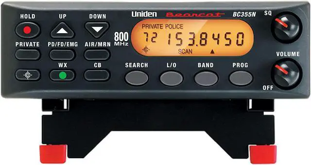 Alt view image 2 of 5 - BC355N 300-Channel Base/Mobile Scanner, Close Call Capture, Pre-programmed Search Action Bands to Hear Non-Digital Police, Ambulance, Fire, Amateur Radio, Public Utilities, Weather & more
