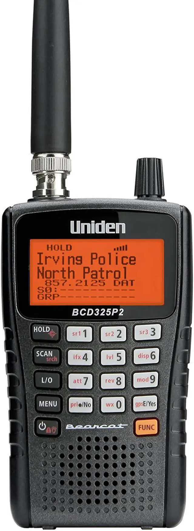 Alt view image 6 of 6 - BCD325P2 Handheld TrunkTracker V Scanner. 25,000 Dynamically Allocated Channels. Close Call RF Capture Technology. Location-Based Scanning and S.A.M.E. Weather Alert. Compact Size.