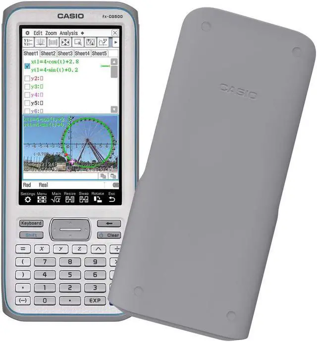 Alt view image 12 of 16 - Casio - FX-CG500-L-IH - Graphing Calculator w 4.8 LCD