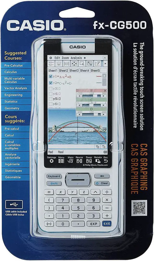 Alt view image 13 of 16 - Casio - FX-CG500-L-IH - Graphing Calculator w 4.8 LCD
