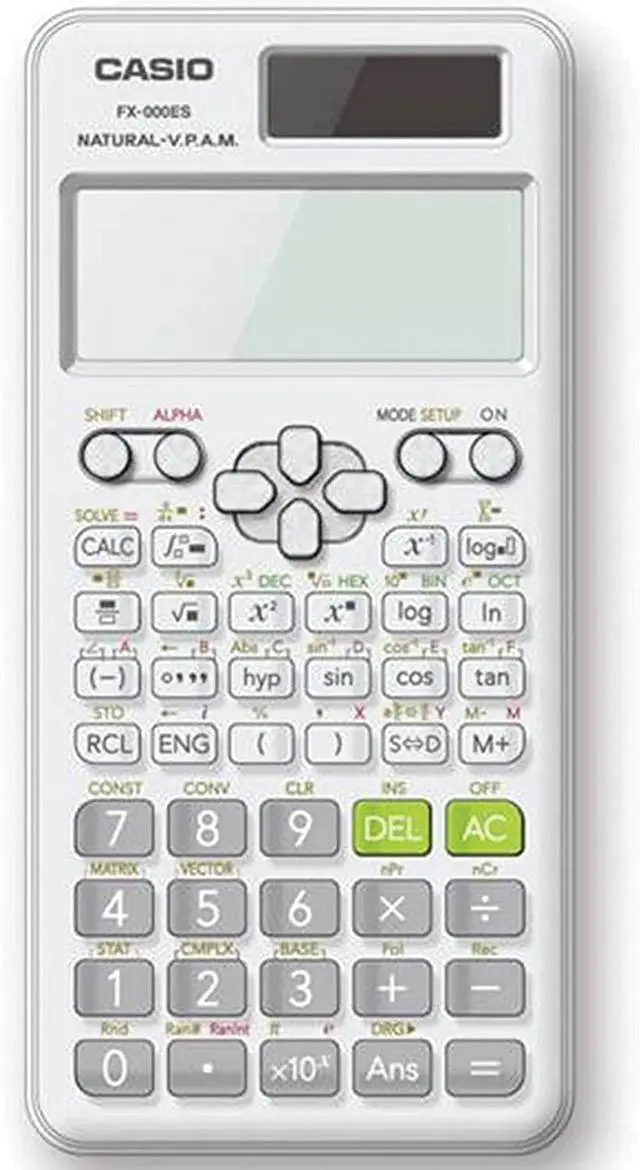 Alt view image 17 of 20 - Casio Calculator,Scientific,Wh FX115ESPLS2