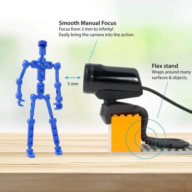 Alt view image 5 of 7 - Complete HD Stop Motion Animation Kit | Stop Motion Animation Software with Full HD 1080P Camera, Animation Software & Book (Windows & OS X)
