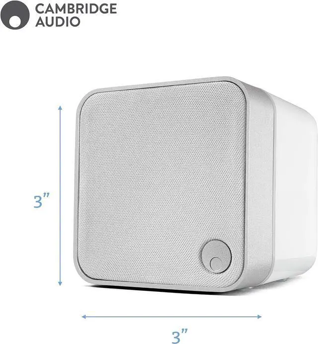 Alt view image 2 of 6 - Cambridge Audio Minx Min 12 Bookshelf Satellite Speaker (Each) with 4th Generation BMR Technology (White)