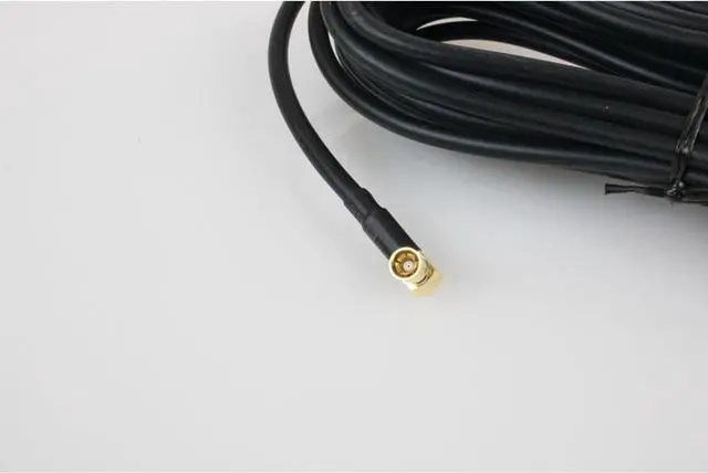 Alt view image 7 of 7 - 7754 Satellite Radio Mirror-Mount Trucker Antenna with RG58 Coaxial Cable and SMB-Female Connector