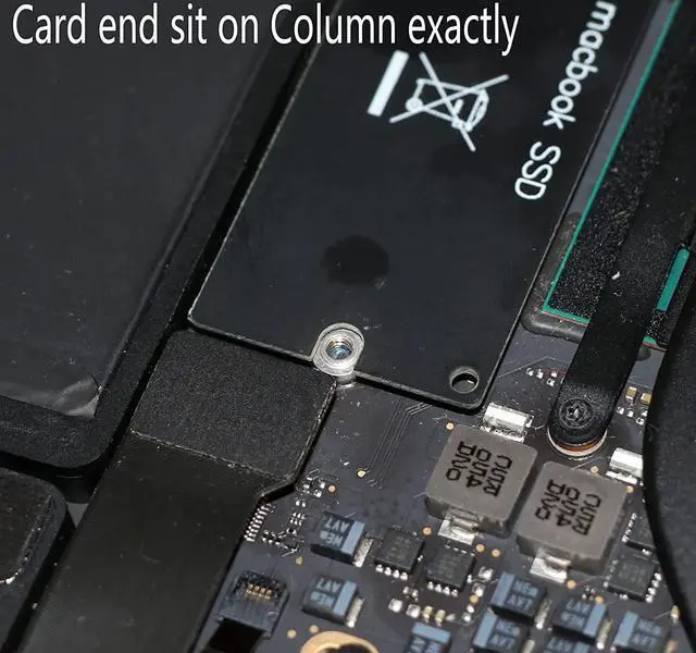 Alt view image 5 of 7 - NGFF M.2 nVME SSD Adapter Card for Upgrade 2013-2015 Year Macs(Not Fit Early 2013 MacBook Pro)