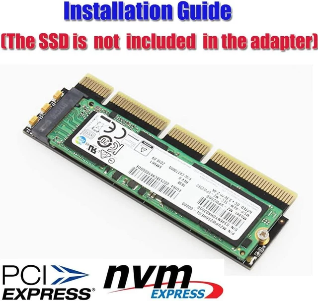 Alt view image 7 of 7 - HLT M.2 NGFF NVMe SSD to PCIE 3.0 X16/X8/X4 Adapter for 1U/2U Server and Low Profile PC