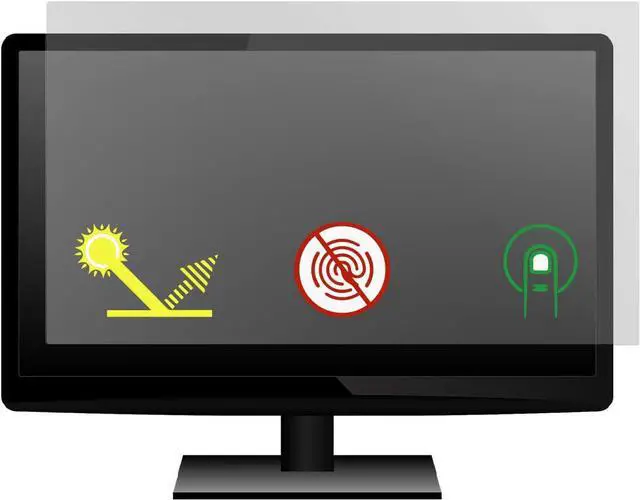 Main image of Anti-Glare and Anti Finger Print Screen Protector (3 Pack) for 24 Inches Widescreen Desktop Monitor