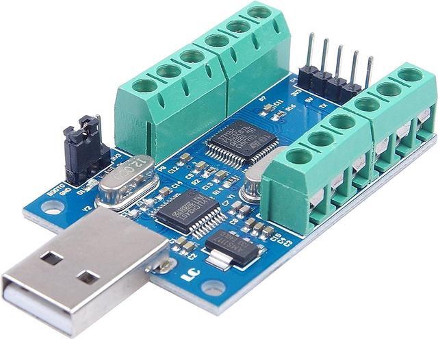 Main image of USB 10-Channel 12-Bit AD Data Acquisition Module STM32 UART Communication USB to Serial Chip CH340 ADC Module