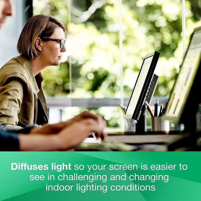 Alt view image 11 of 20 - 3M Privacy Filter Anti-Glare ffor 21.5" Widescreen Monitor (AG215W9B)