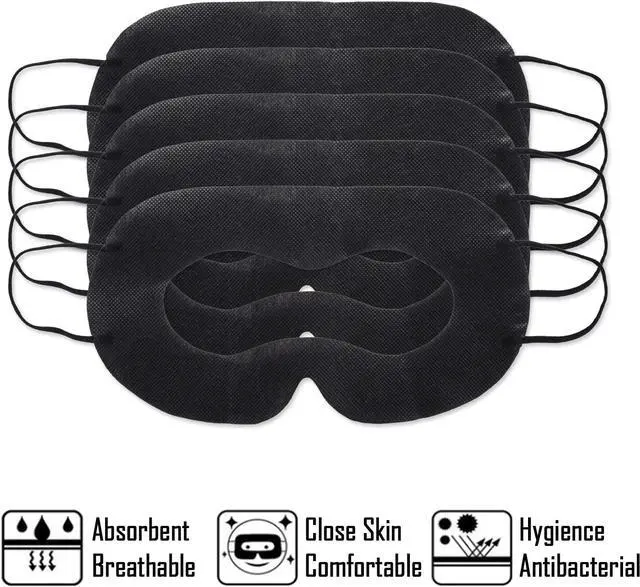Alt view image 6 of 7 - Compatible with Oculus Quest 2 Accessories, Silicone Face Cover, VR Shell Cover,Touch Controller Grip Cover,Protective Lens Cover,Disposable Eye Cover
