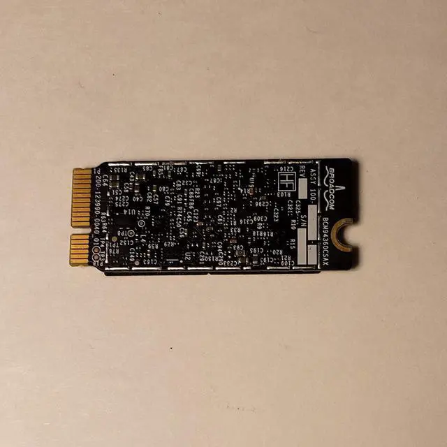 Alt view image 4 of 4 - Broadcom Bcm94360cs Bcm94360csax Bcm4360 Bluetooth Bt Wireless Wifi Card Module for Apple Laptop A1398 A1502 653-0029 802.11ac