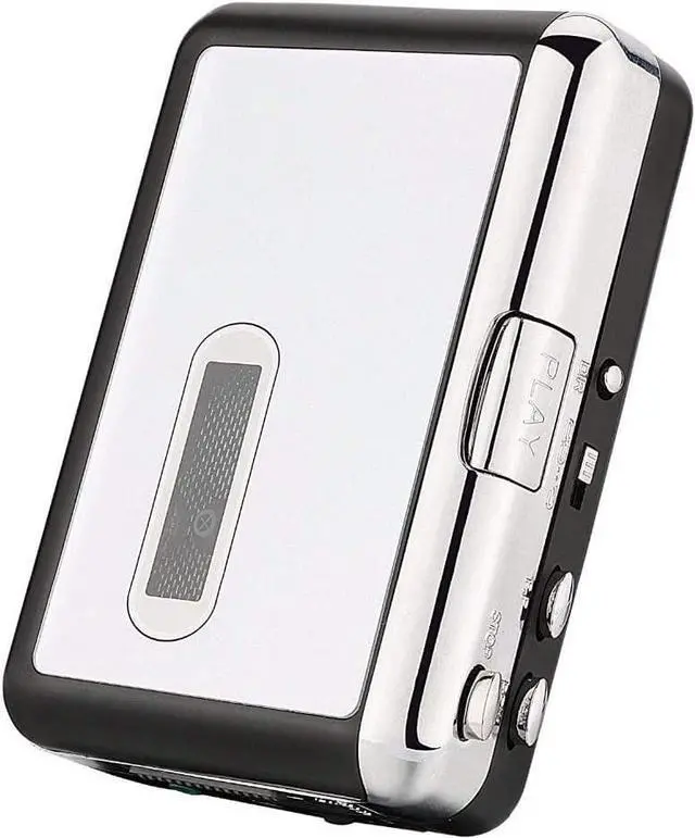 Alt view image 7 of 7 - Cassette Player USB Walkman Converts Cassette Tapes to MP3s