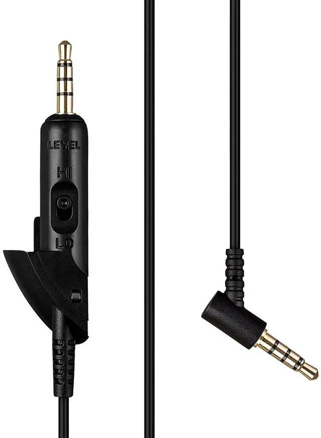 Alt view image 6 of 7 - Replacement Audio Cable Cord Extension Wire Compatible with  QuietComfort 15 QC15 Quiet Comfort 15 Headphones