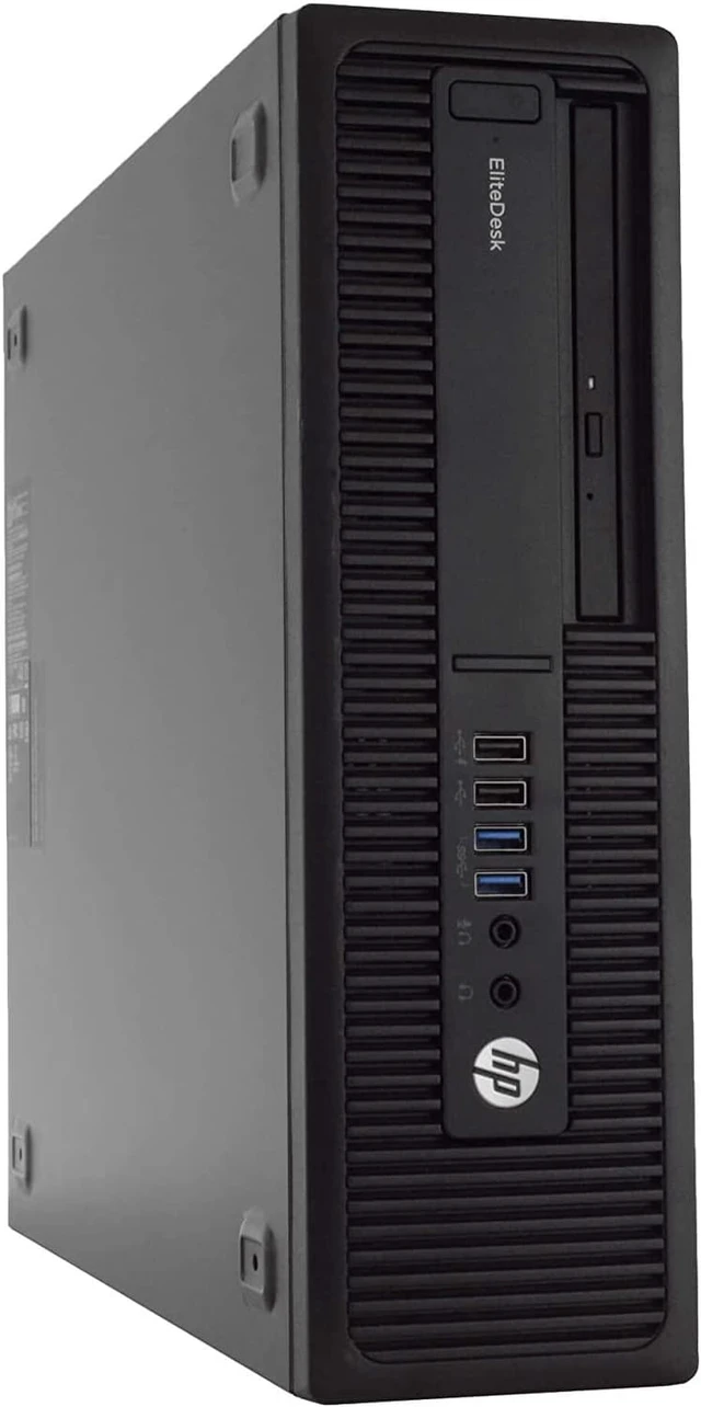 Main image of HP EliteDesk 800G2 Small Form Factor Desktop Computer, Core i7-6700 up to 4.0GHz, 32GB DDR4, 1TB Solid State Drive, Windows 11 Pro