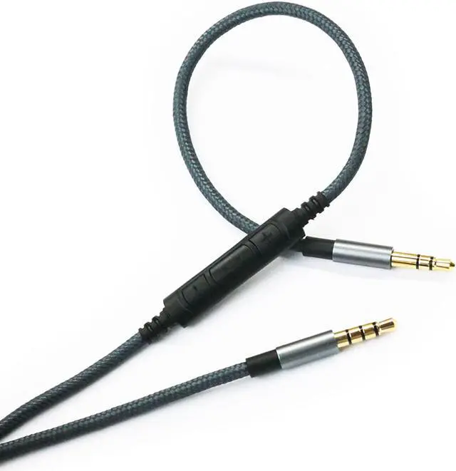 Main image of 3.5mm to 3.5mm Male Audio Cable Compatible with Skullcandy Hesh Hesh 2 Hesh3 Crusher Grind Headphones Remote Volume Control Mic Compatible with  Galaxy Android Phone