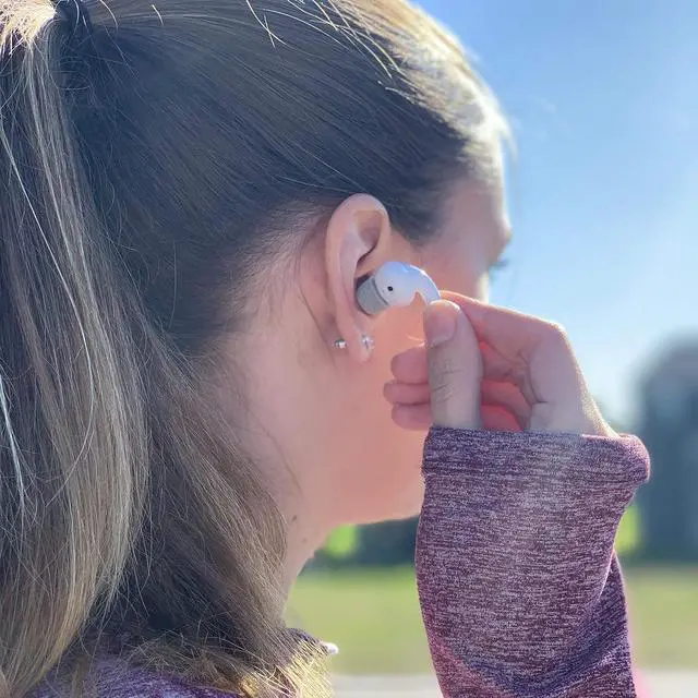 Alt view image 7 of 7 - Comply SoftCONNECT | Foam Replacement Earbud Tips for AirPods 1 & 2 Earpods Most Generic Models of Comparable Size | Gray Large