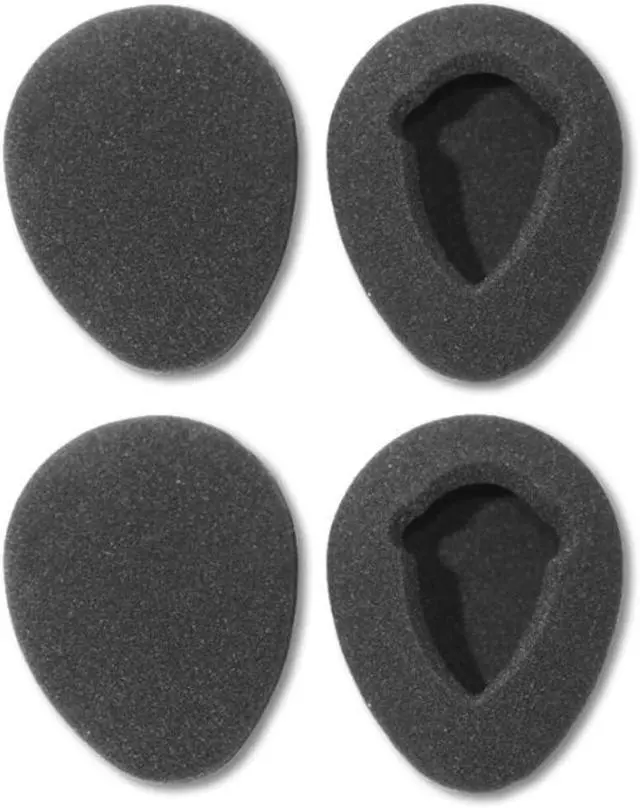 Main image of Two Pairs of 80mm Foam Earpads fits Infrared Wireless Headphones in GM Ford Toyota Nissan Honda Automobile Entertainment DVD Player Systems