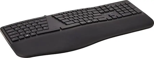Alt view image 2 of 7 - Kensington Ergonomic Keyboard & Perixx Vertical Ergo Mouse Bundle - Black Wired Keyboard (K75400US) & 800/1200/1600 DPI Right Handed Wireless Mouse