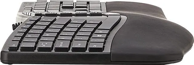 Alt view image 4 of 7 - Kensington Ergonomic Keyboard & Perixx Vertical Ergo Mouse Bundle - Black Wired Keyboard (K75400US) & 800/1200/1600 DPI Right Handed Wireless Mouse