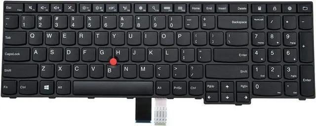 Main image of AUTENS Laptop Replacement Keyboard for Lenovo ThinkPad E550 E550c E555 E560 E565 Laptop No Backlight