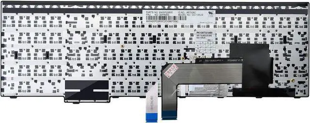 Alt view image 2 of 3 - AUTENS Laptop Replacement Keyboard for Lenovo ThinkPad E550 E550c E555 E560 E565 Laptop No Backlight
