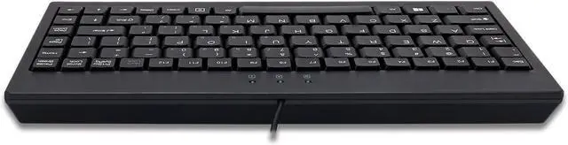 Alt view image 4 of 6 - Adesso EasyTouch Mini Wired Gaming Keyboard (AKB-110B)