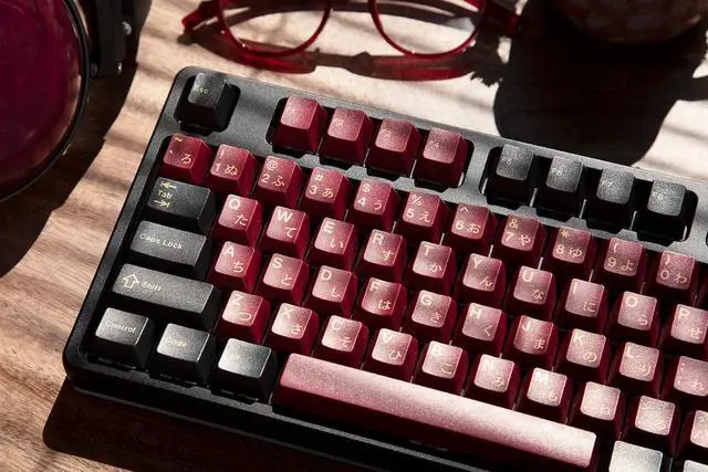 Alt view image 7 of 7 - DROP + Redsuns GMK Red Samurai Keycap Set for Tenkeyless Keyboards - Compatible with Cherry MX Switches and Clones (TKL 96-Key Kit)