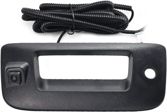 Main image of Chevy Silverado and GMC Sierra Rear View Camera Backup Tailgate Handle Camera for Chevy Silverado and GMC Sierra Years 2007-2013,Tailgate Door Handle Replacement Camera(Color: Black)