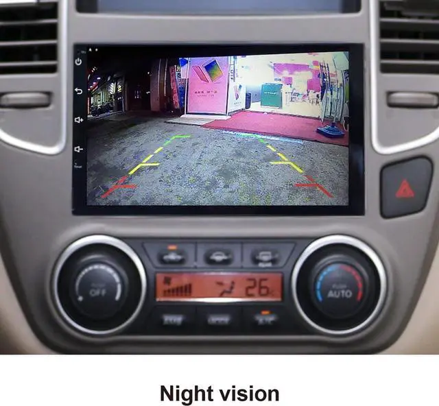 Alt view image 5 of 5 - ATOTO AC-4486 Waterproof High Definition Hidden/Concealed License Plate Car Rear View Camera