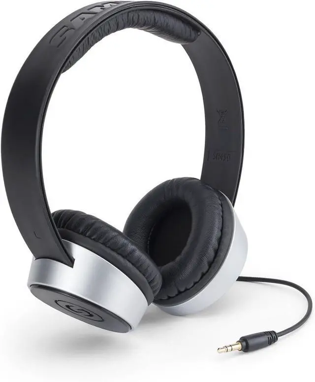 Alt view image 3 of 3 - Samson SR450 - On-Ear Studio Headphones