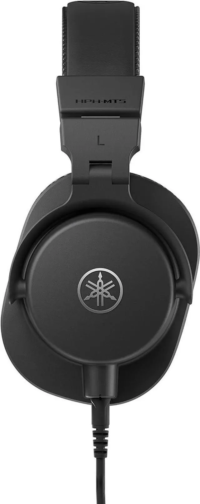 Alt view image 3 of 5 - YAMAHA HPH-MT5 Studio Headphones - Foldable Monitor Headphones with 3m Cable and 6.3mm Standard Stereo Adapter Plug, Black