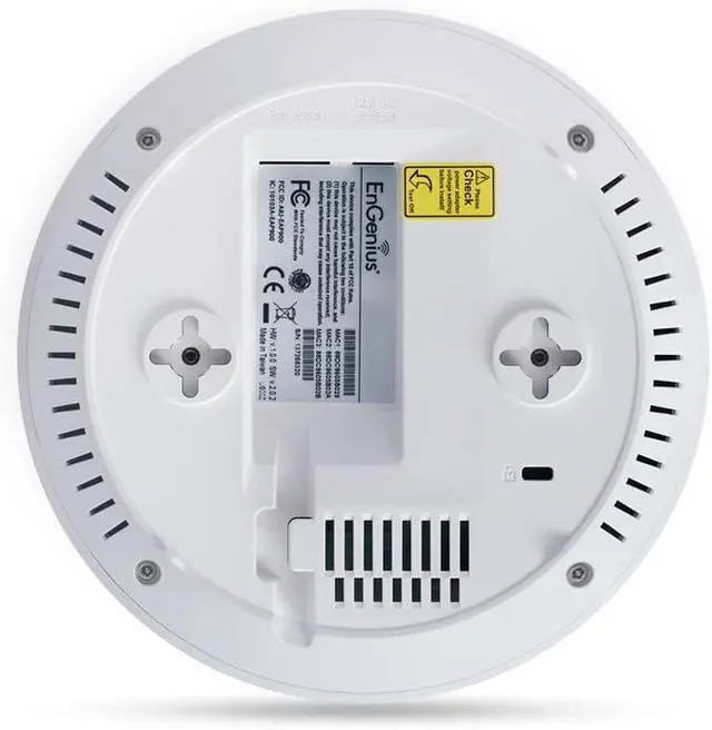 Alt view image 2 of 5 - EnGenius Technologies 802.11ac 2x2 Dual Band Ceiling-Mount Long-Range Wireless AC1200 Access Point (EAP1200H)